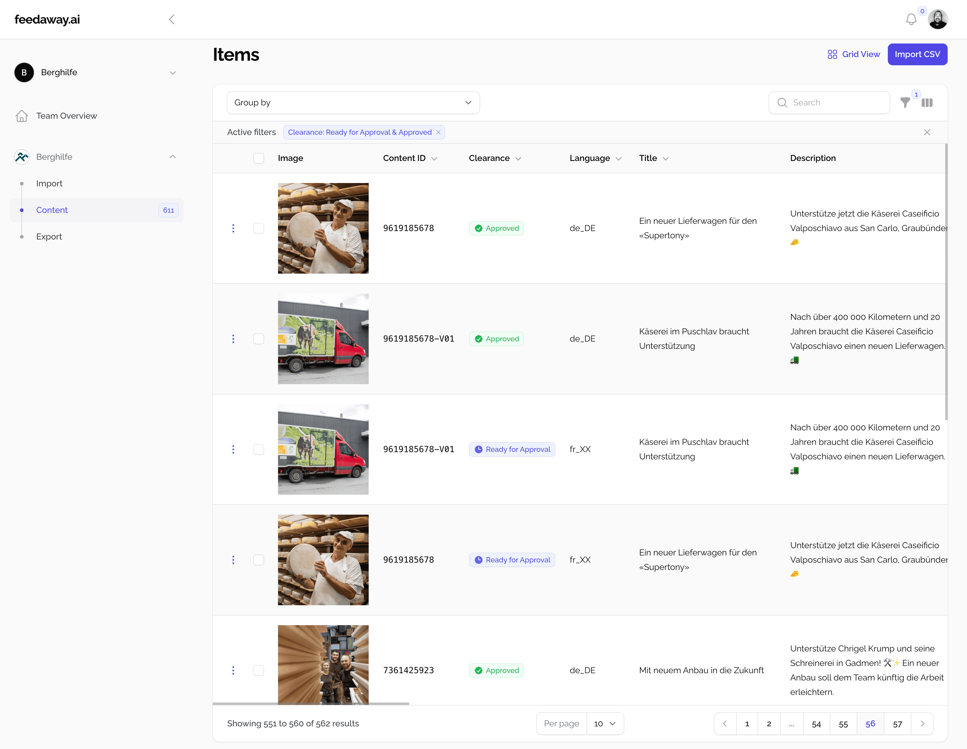 App screenshot